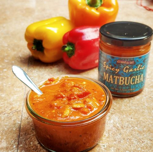 Spicy Garlic Matbucha