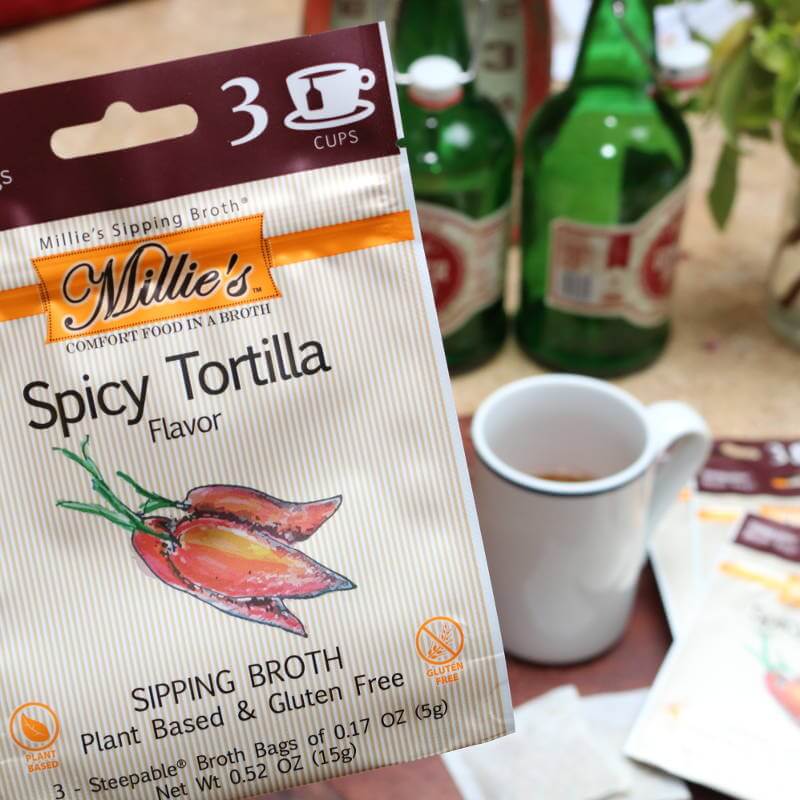 Spicy Tortilla Sipping Broth
